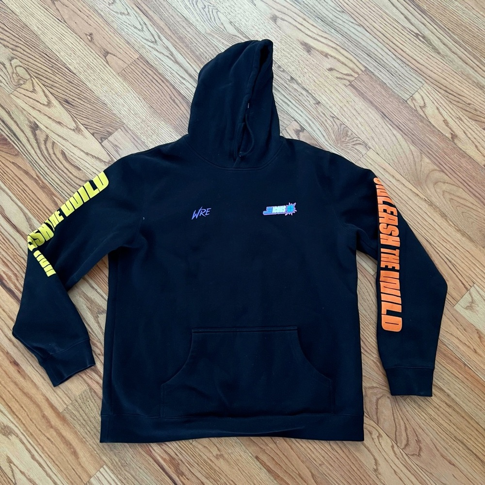 Riot Games Wild Rift Icons World Championship Hoodie Black Unisex Size XL 2022